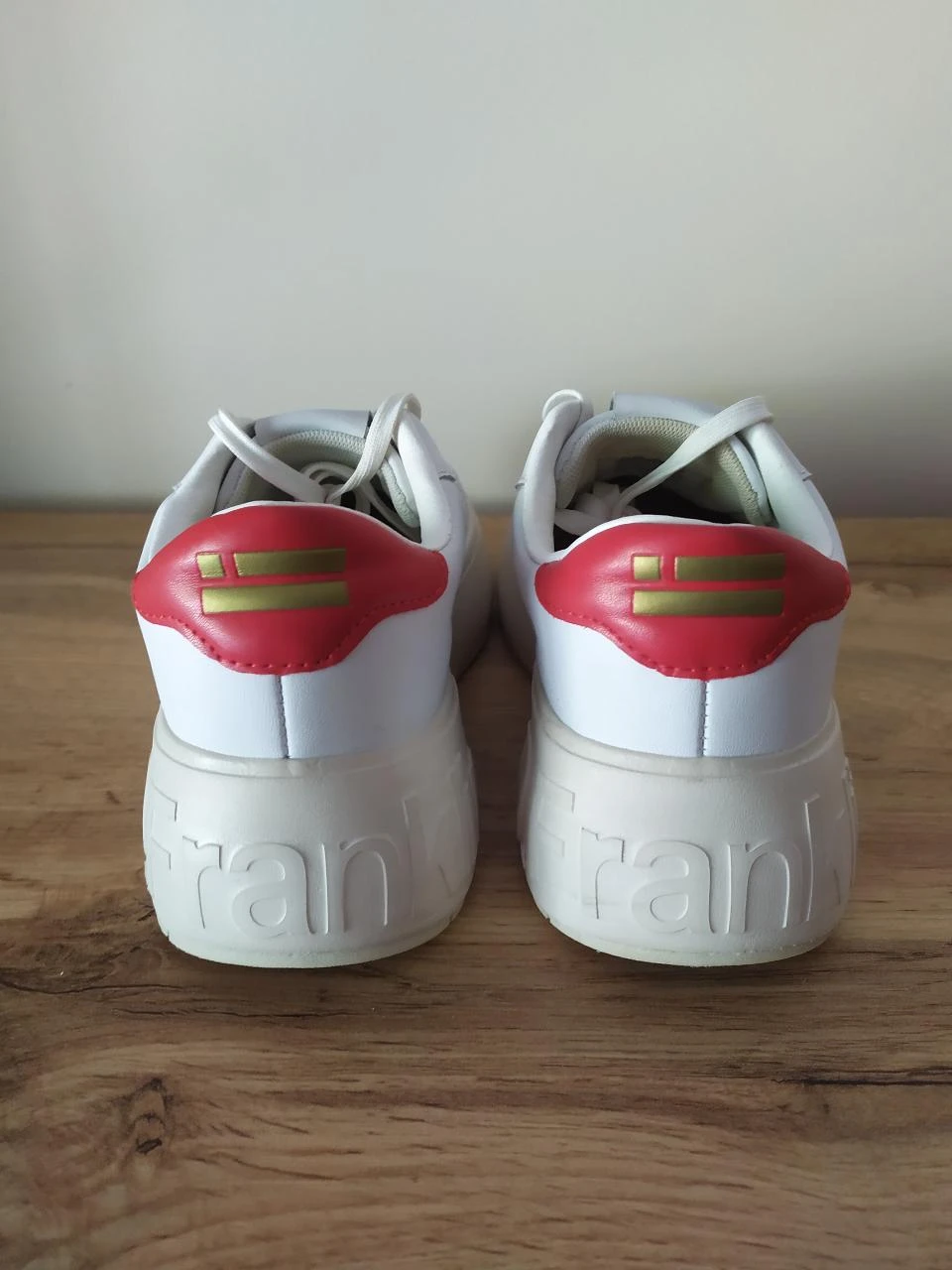 D.Franklin Baskets blanches à plateforme EU 37 Chaussures épaisses décontractées – photo 8